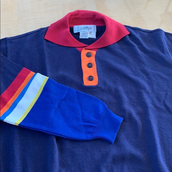 Multi color Looney Tunes cotton shirt; from Italy - Picture 1 of 12
